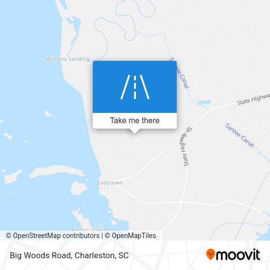 Mapa de Big Woods Road