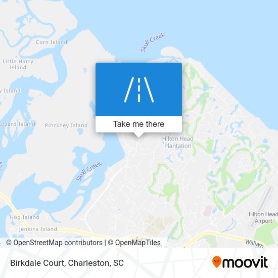 Mapa de Birkdale Court