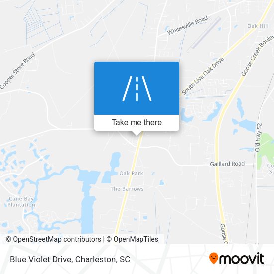 Mapa de Blue Violet Drive
