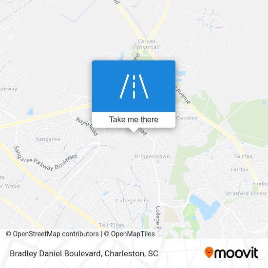 Bradley Daniel Boulevard map