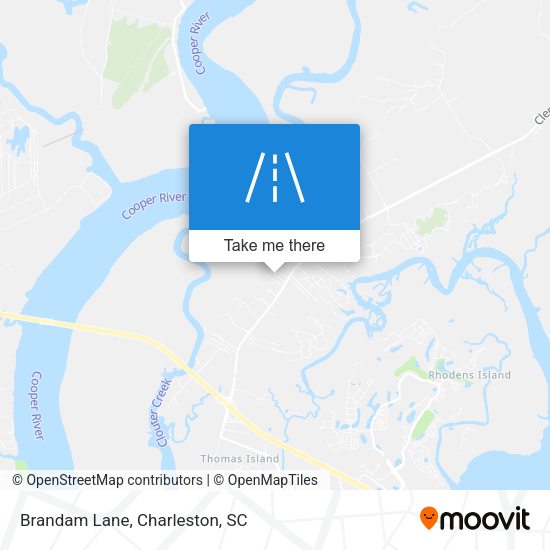 Mapa de Brandam Lane