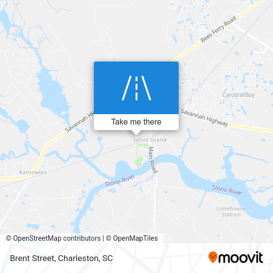 Mapa de Brent Street