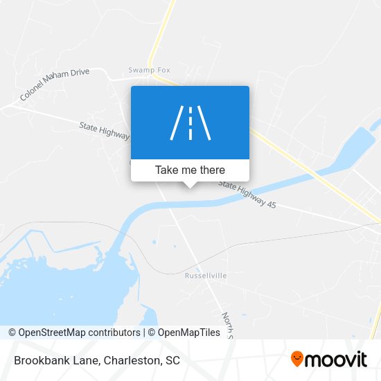 Mapa de Brookbank Lane