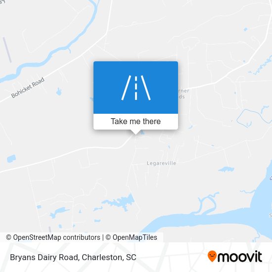Bryans Dairy Road map