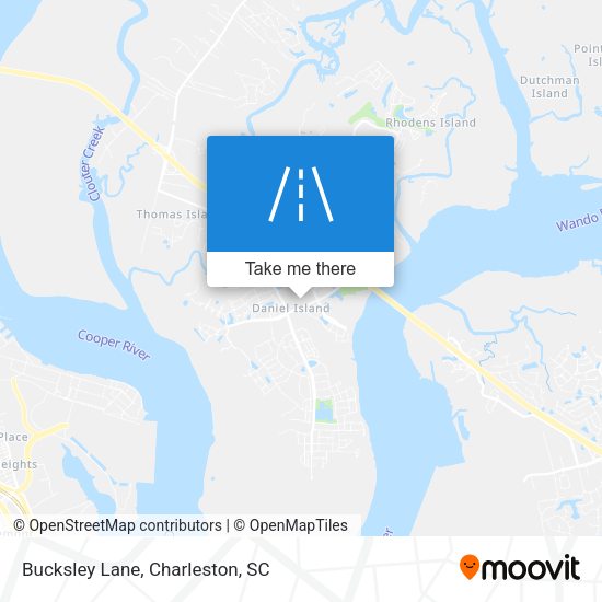 Bucksley Lane map