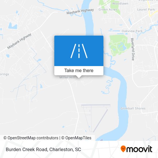 Mapa de Burden Creek Road