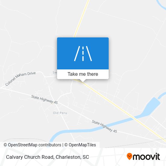 Mapa de Calvary Church Road