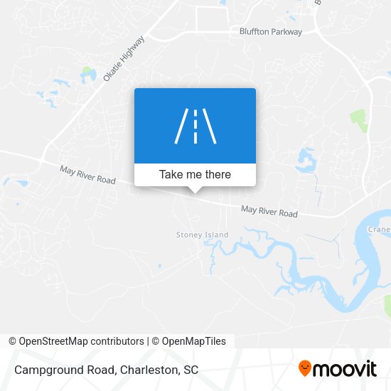Campground Road map