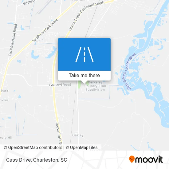 Cass Drive map