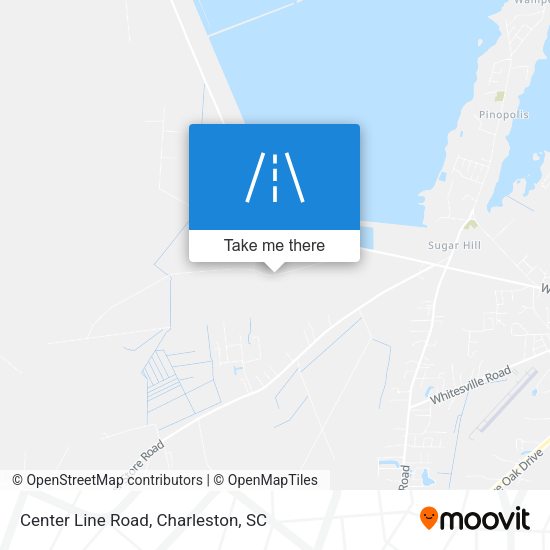 Center Line Road map