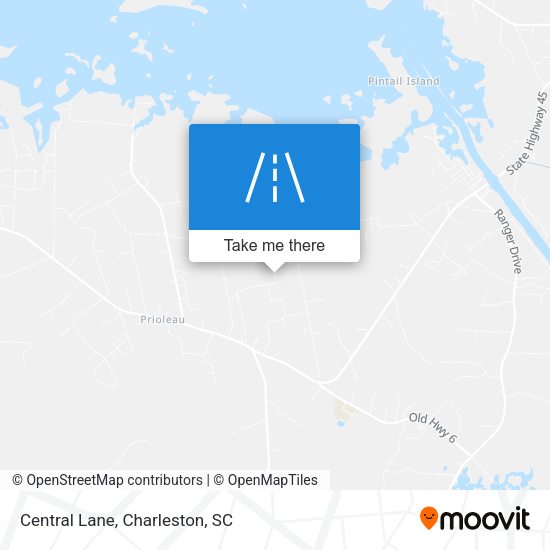 Mapa de Central Lane