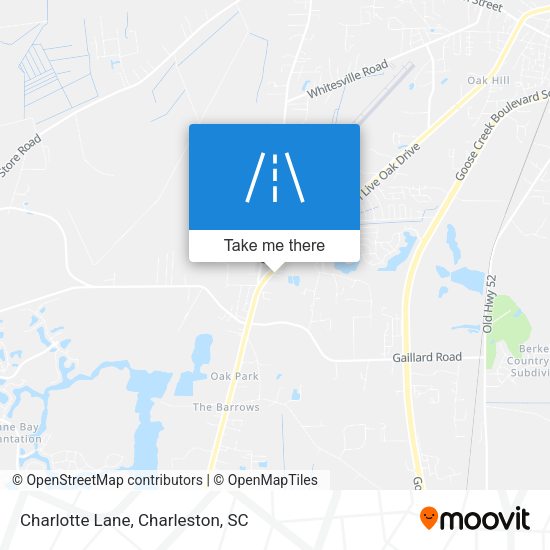 Mapa de Charlotte Lane