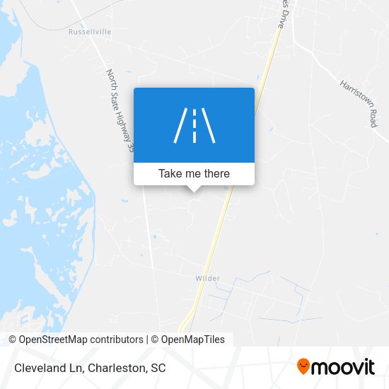 Mapa de Cleveland Ln