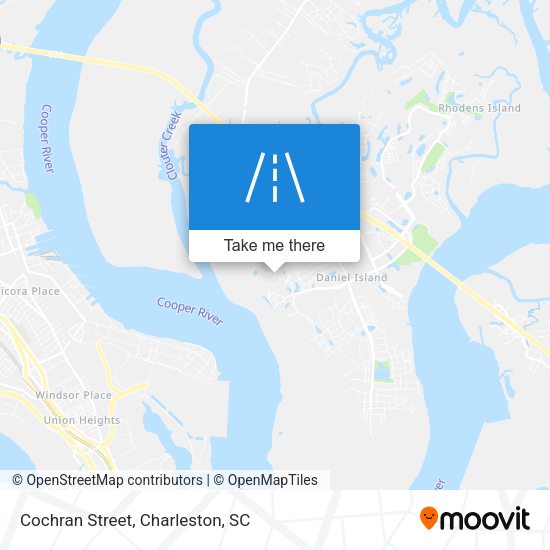 Mapa de Cochran Street