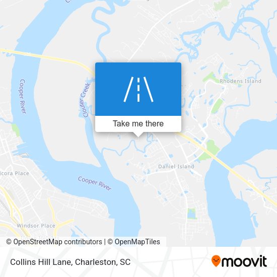 Mapa de Collins Hill Lane