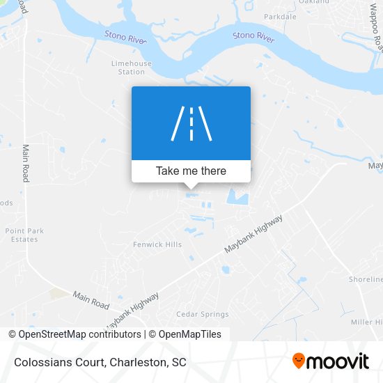 Mapa de Colossians Court