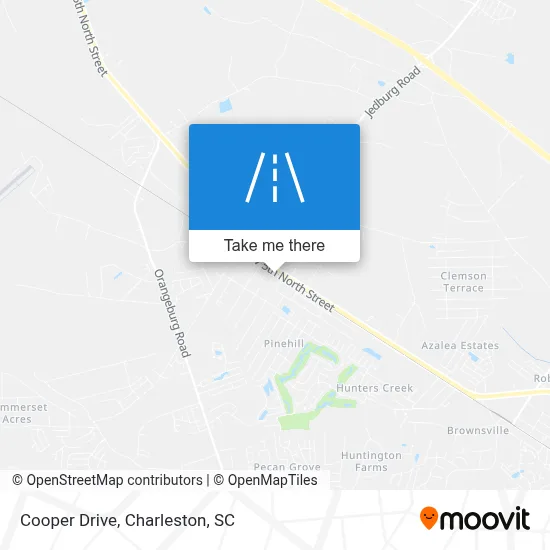 Cooper Drive map