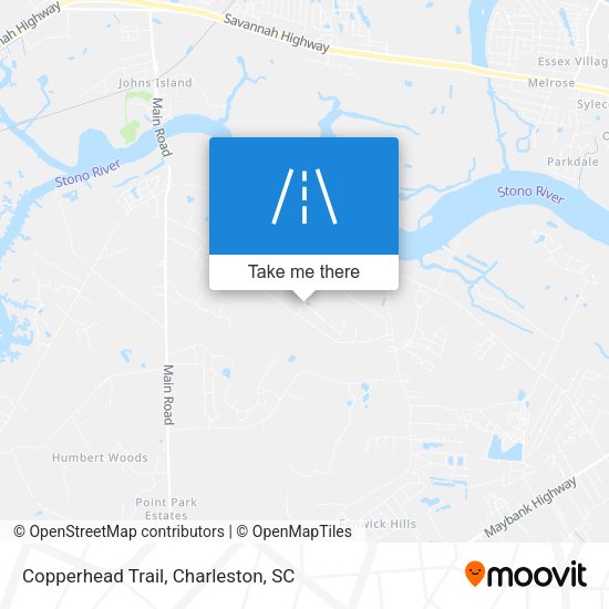 Copperhead Trail map