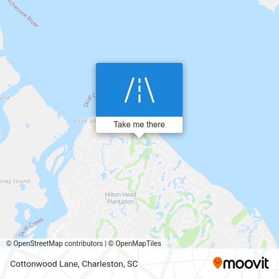 Mapa de Cottonwood Lane