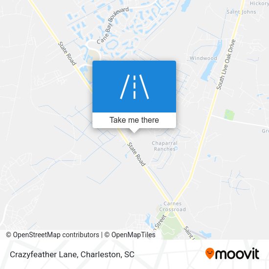 Mapa de Crazyfeather Lane