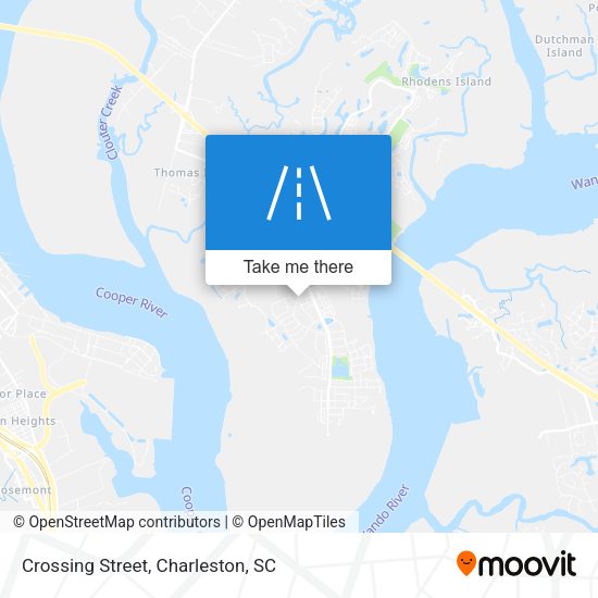 Crossing Street map