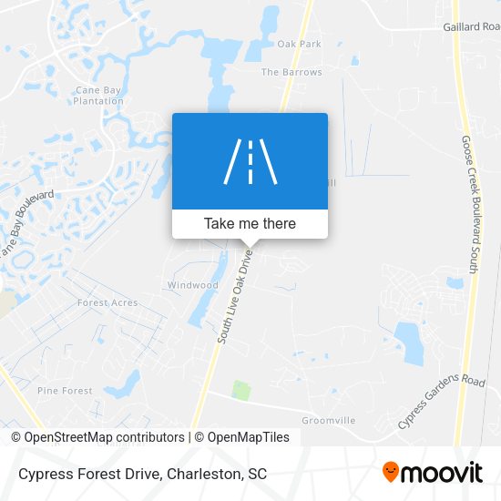 Mapa de Cypress Forest Drive