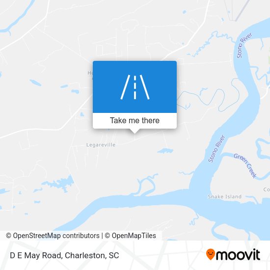 Mapa de D E May Road