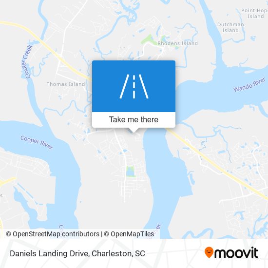 Daniels Landing Drive map