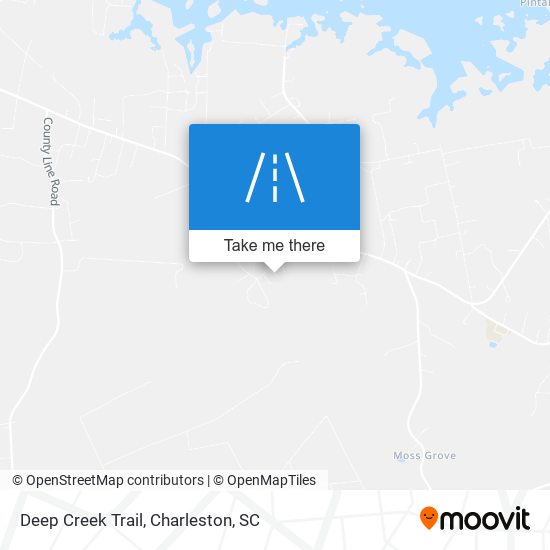 Mapa de Deep Creek Trail