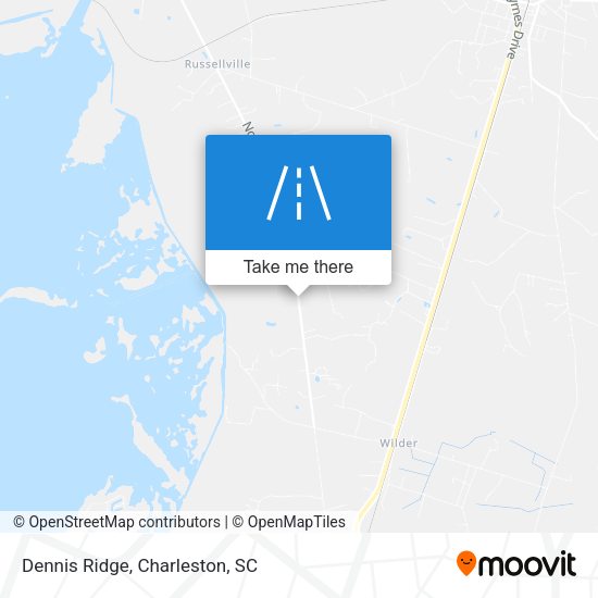 Mapa de Dennis Ridge