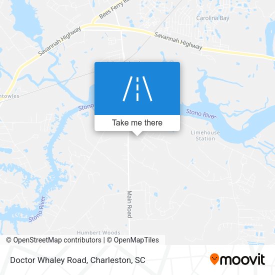 Mapa de Doctor Whaley Road