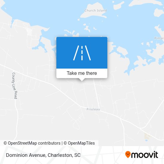Mapa de Dominion Avenue