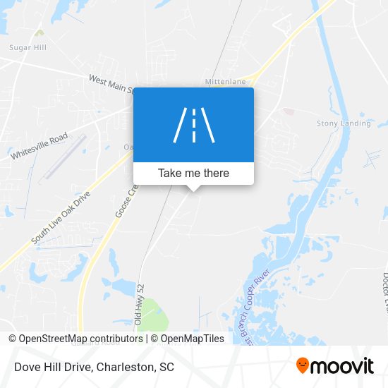 Dove Hill Drive map