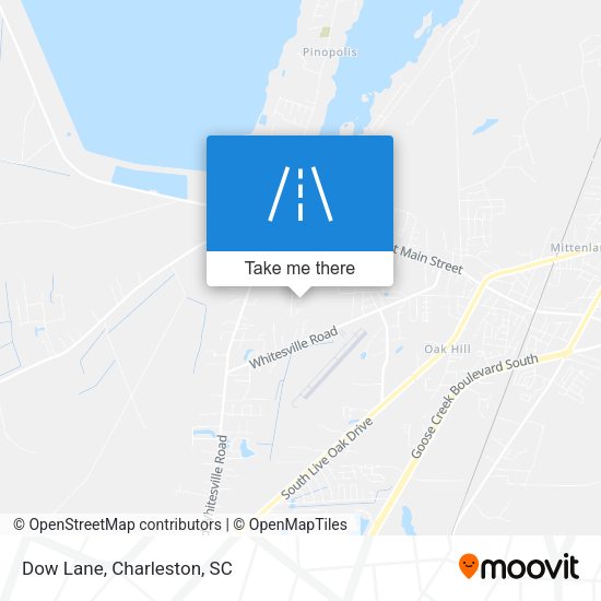 Mapa de Dow Lane