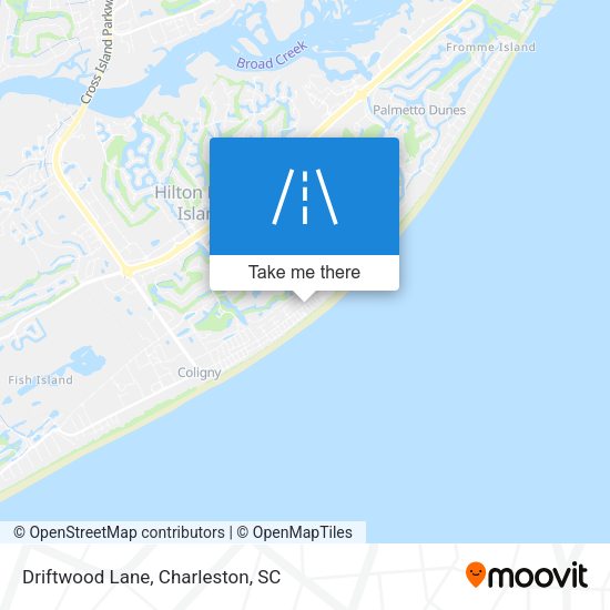 Mapa de Driftwood Lane