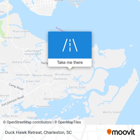 Duck Hawk Retreat map