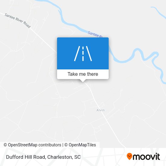 Dufford Hill Road map