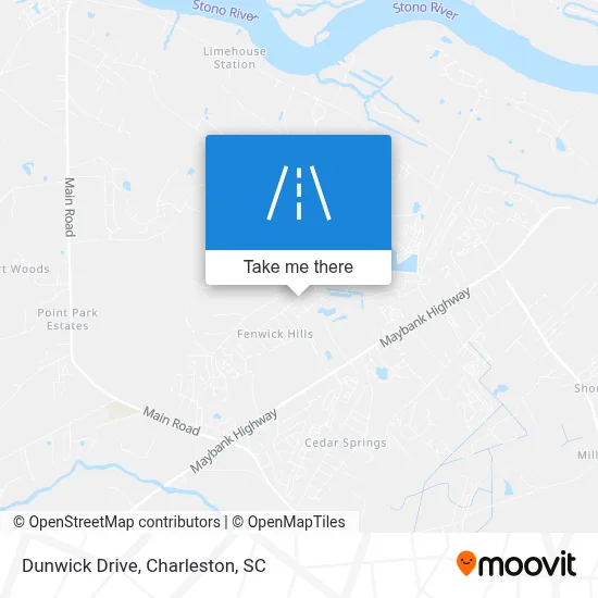 Dunwick Drive map