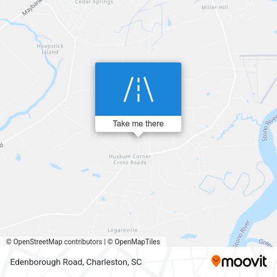 Mapa de Edenborough Road