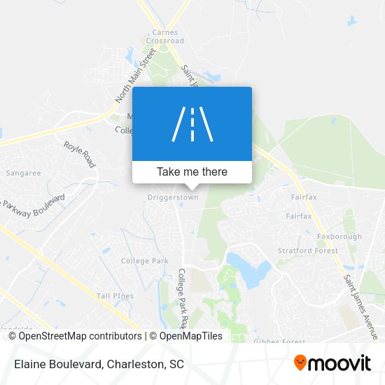 Mapa de Elaine Boulevard