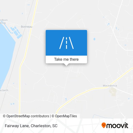 Mapa de Fairway Lane