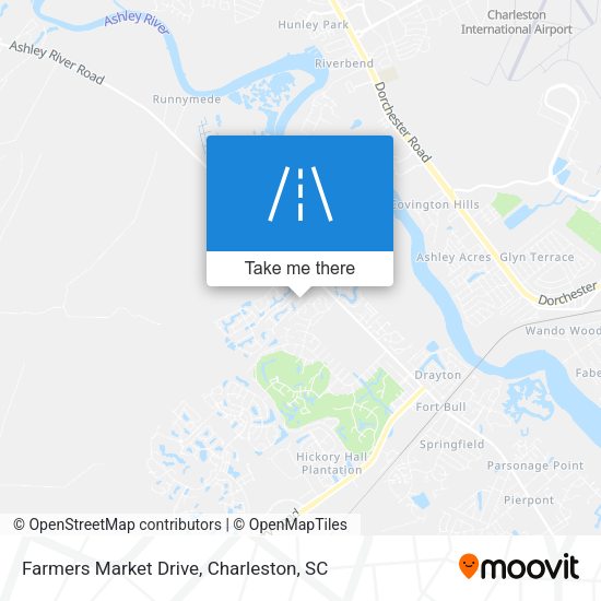 Farmers Market Drive map