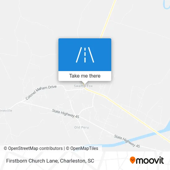 Firstborn Church Lane map