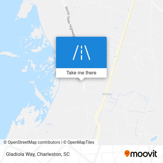 Mapa de Gladiola Way