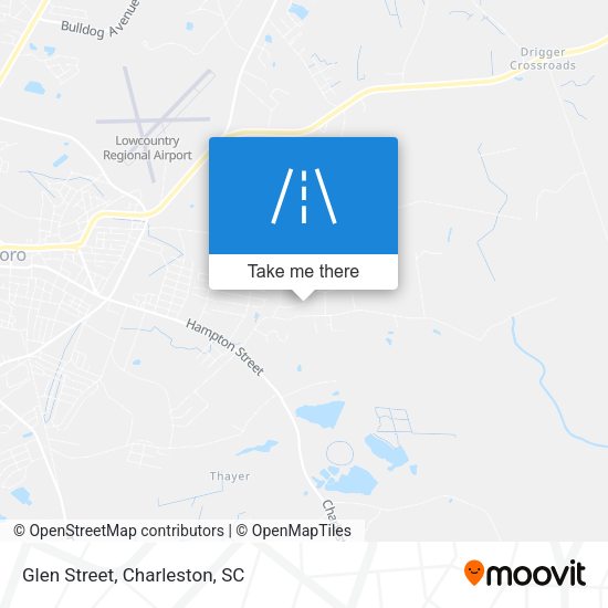 Mapa de Glen Street