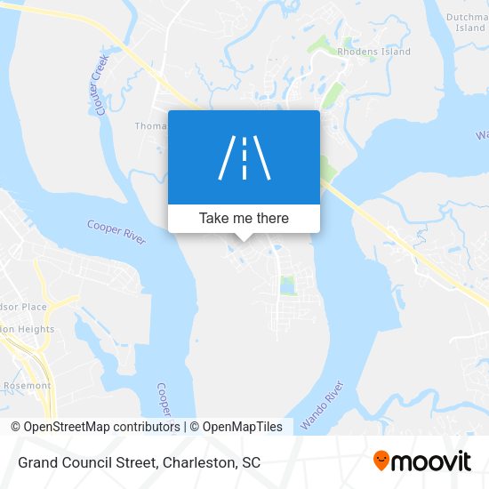 Grand Council Street map