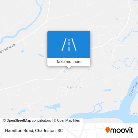 Mapa de Hamilton Road