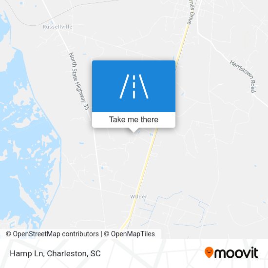 Mapa de Hamp Ln