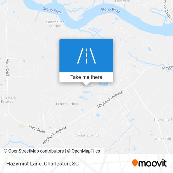 Mapa de Hazymist Lane
