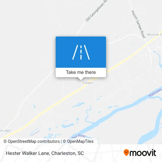 Hester Walker Lane map